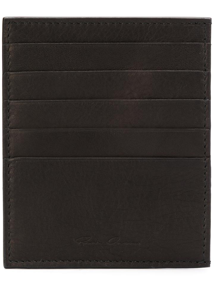Rick Owens Card Holder - Black