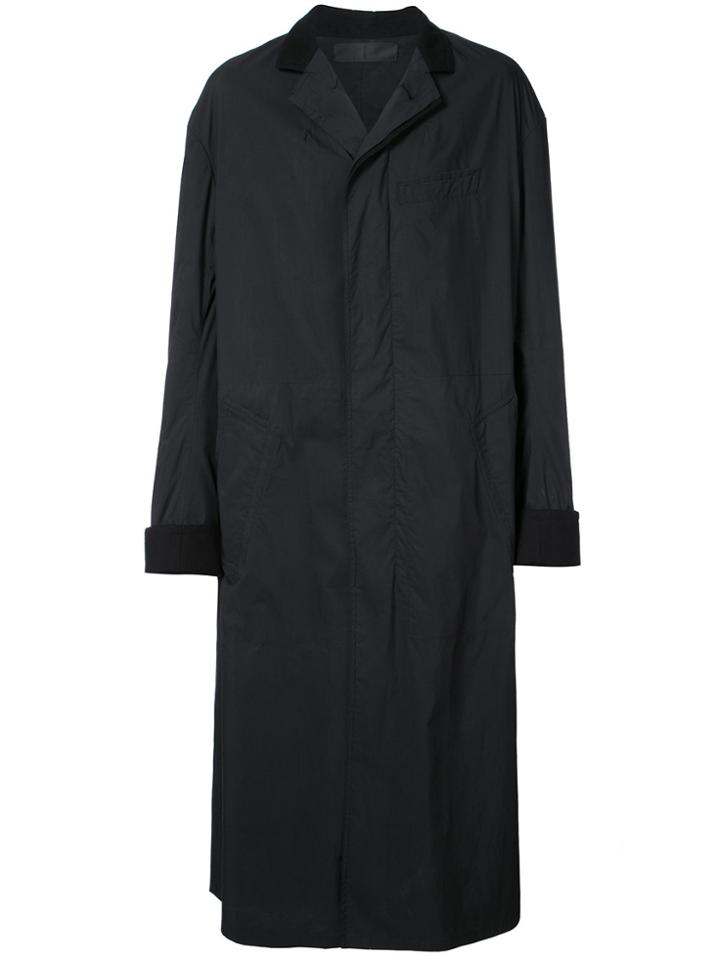 Haider Ackermann Long Lightweight Coat - Black