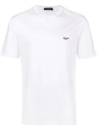 Ermenegildo Zegna Embroidered T-shirt - White