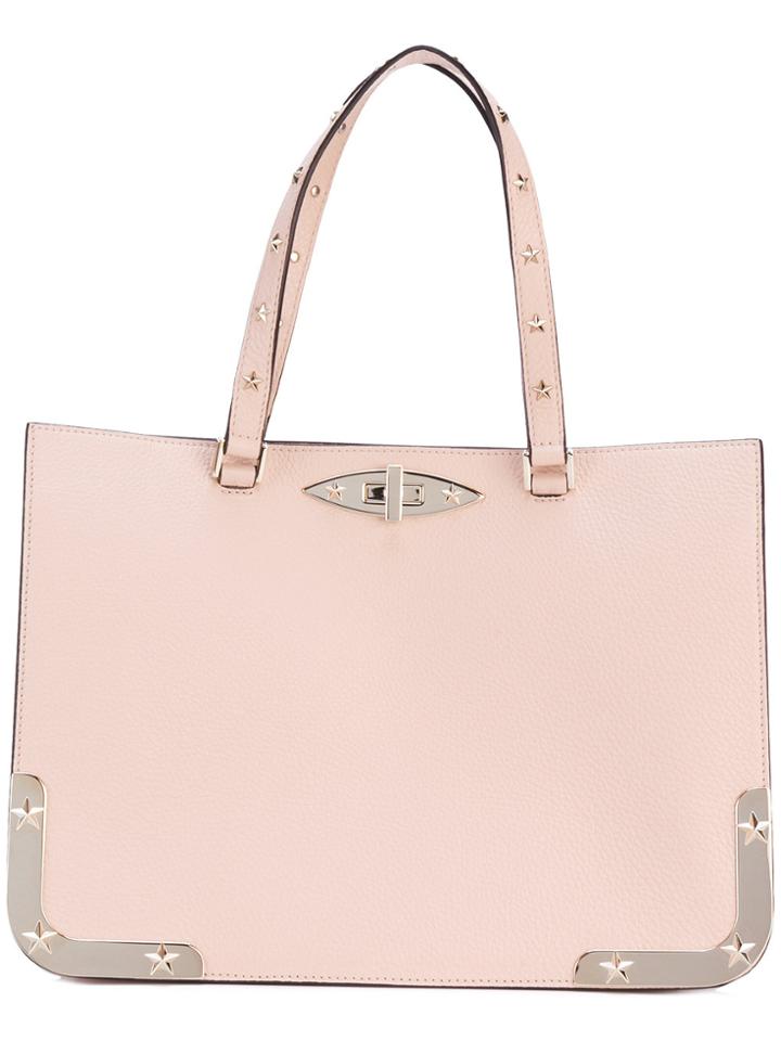 Red Valentino Metallic Details Stars Tote - Unavailable