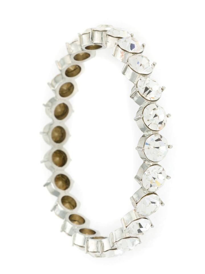 À La Garçonne Crystal Aliança Bracelet - Metallic