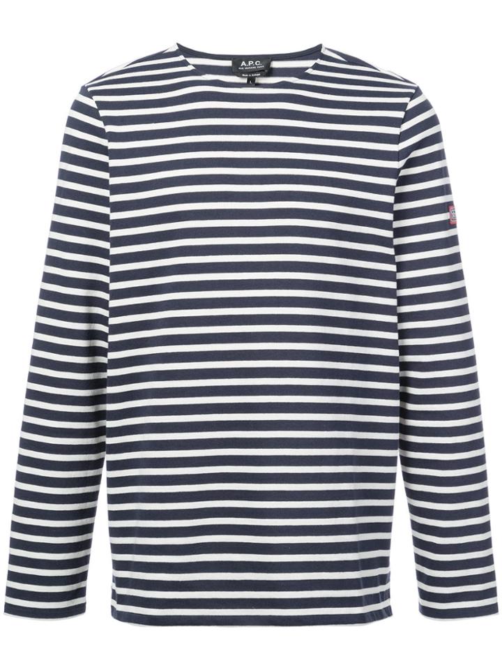 A.p.c. Long-sleeve T-shirt - Blue