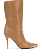 Stella Mccartney Pointed Toe Boots - Brown