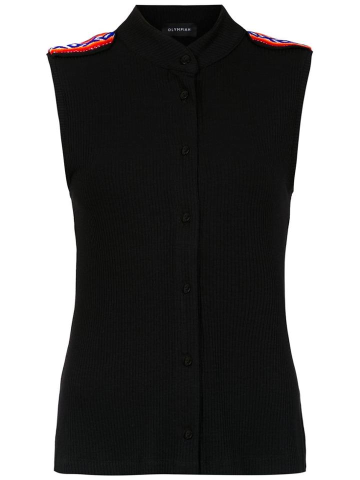 Olympiah 'camino' Tank - Black