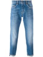 Pence Washed Out Jeans, Men's, Size: 30, Blue, Cotton/spandex/elastane