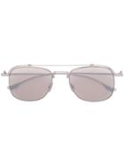 Kiton Tinted Square Sunglasses - Brown