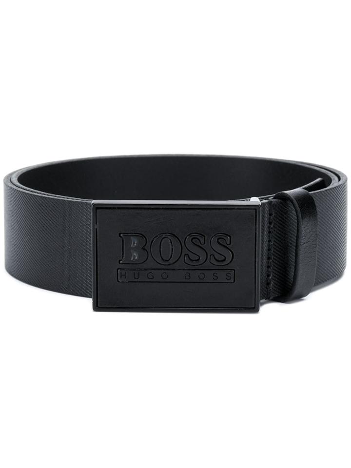 Boss Hugo Boss Logo Belt - Black