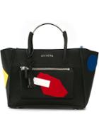 Iceberg Geometric Patch Diamond Tote Bag