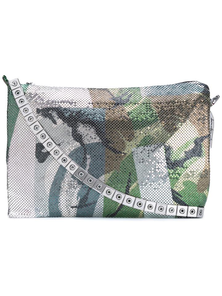 Kenzo - Brass Shoulder Bag - Women - Brass/zamac - One Size, Grey, Brass/zamac