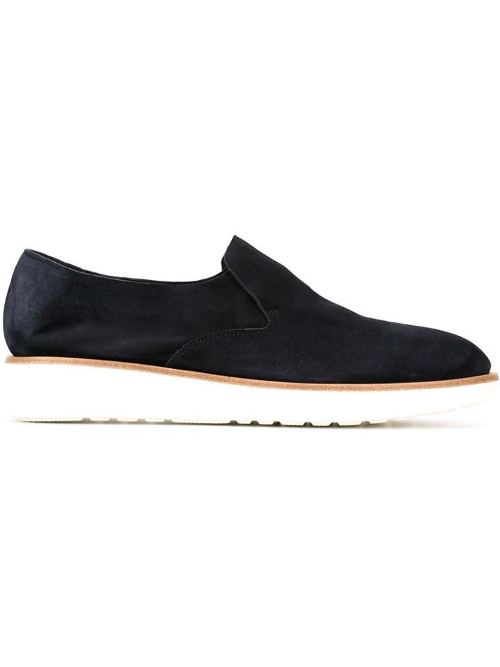 Emporio Armani Suede Loafers
