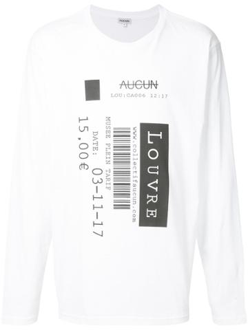Collectif Aucun Louvre Sweatshirt - White