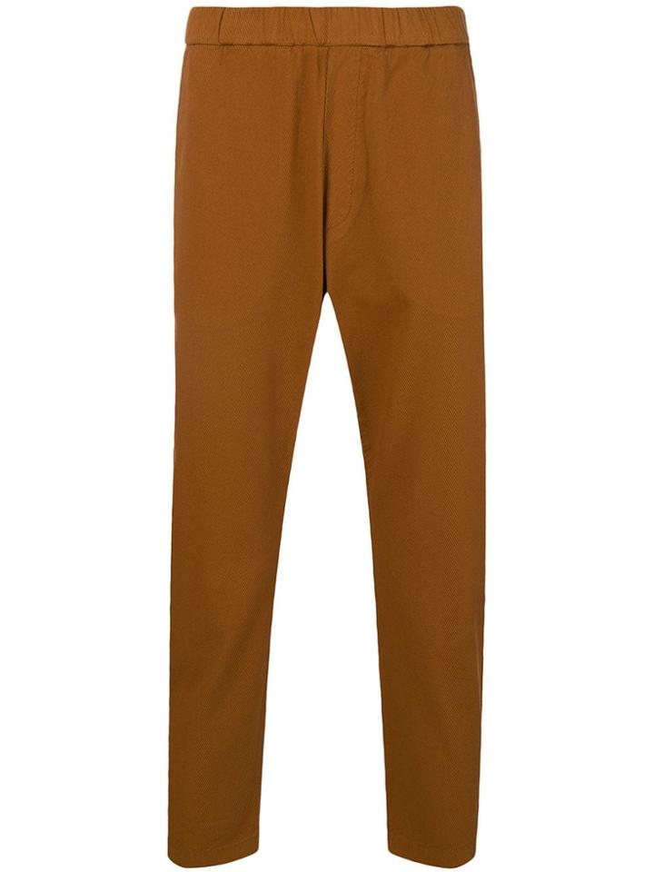Barena Elasticated Waist Trousers - Brown