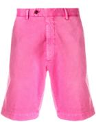 Biagio Santaniello Bermuda Shorts - Pink & Purple