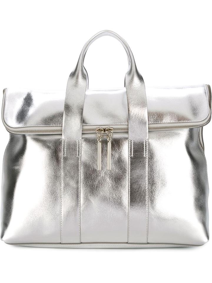 3.1 Phillip Lim Metallic Tote