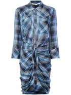 Veronica Beard Shirt Dress - Blue