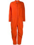 Ambush Zip Detail Jumpsuit - Orange