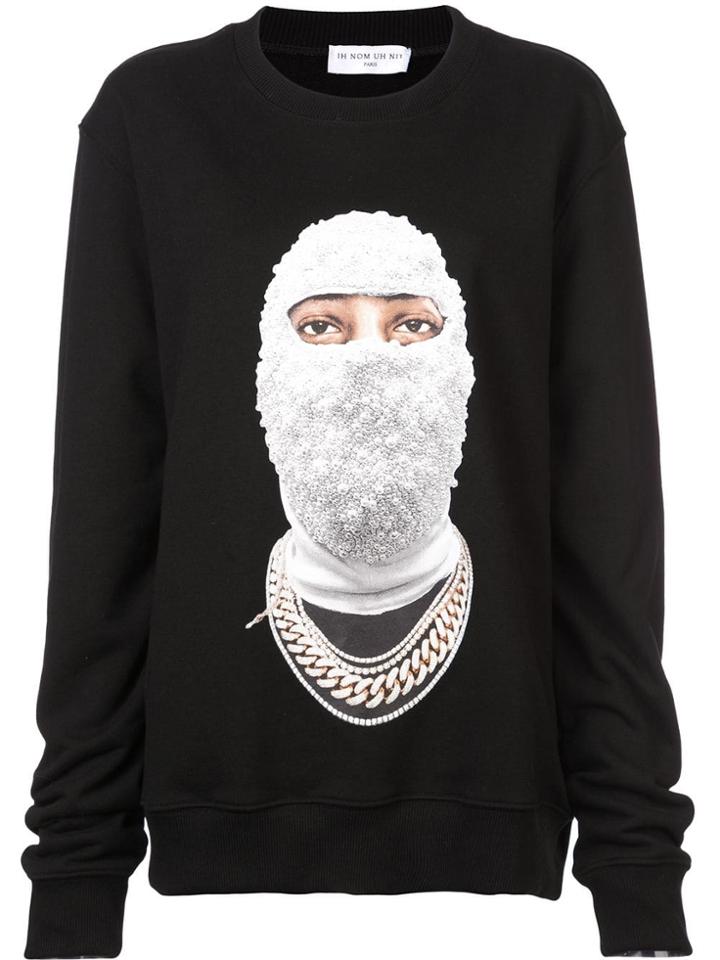 Ih Nom Uh Nit Mask Sweatshirt - Black