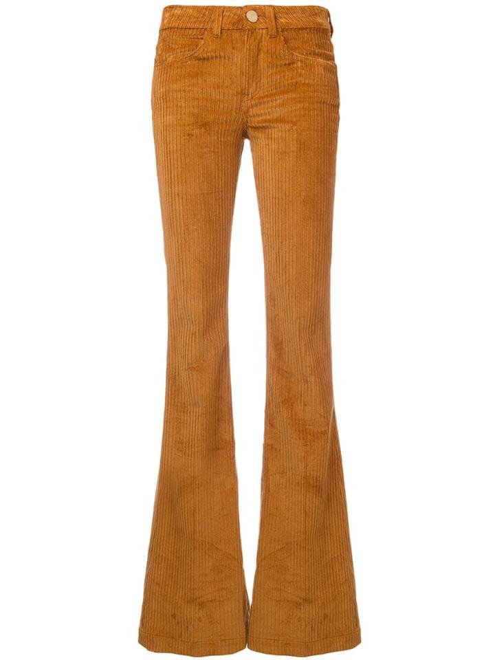 L'autre Chose Corduroy Flares - Brown