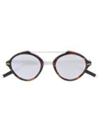 Dior Eyewear - Round Frame Sunglasses - Unisex - Acetate/aluminium - One Size, Brown, Acetate/aluminium