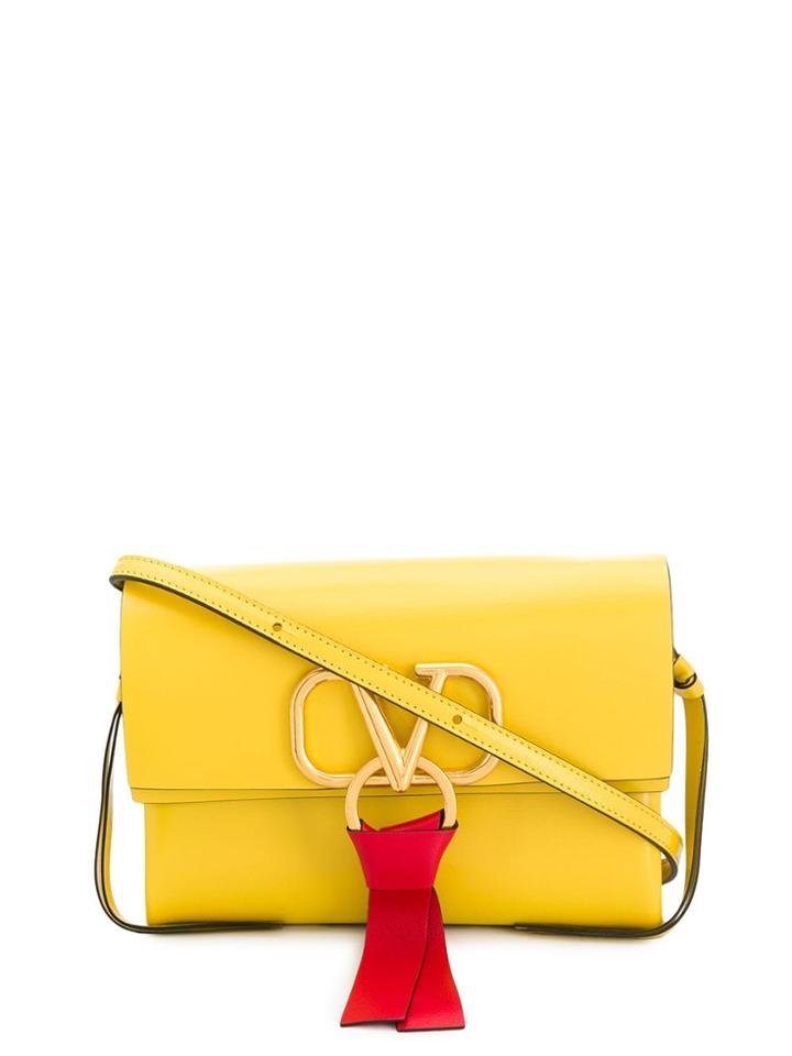 Valentino Valentino Garavani Vring Crossbody Bag - Yellow