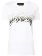 John Richmond Crystal-embellished T-shirt - White
