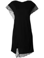 Lanvin Layered Lace Dress - Black