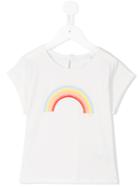 Chloé Kids Rainbow T-shirt, Girl's, Size: 10 Yrs, White