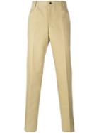 Thom Browne Tailored Trousers, Men's, Size: 3, Nude/neutrals, Cotton