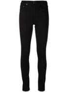 Acne Studios High-rise Skinny Jeans, Women's, Size: 27, Black, Cotton/polyester/spandex/elastane
