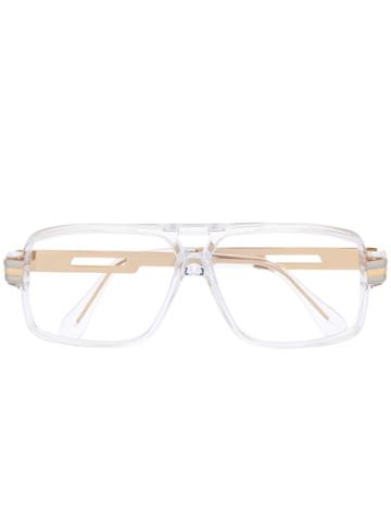 Cazal Oversized Glasses - Metallic