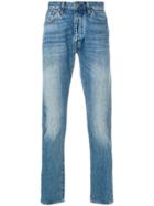 Levi's: Made & Crafted Slim Faded Jeans - Blue