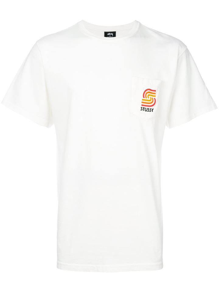 Stussy Patch Pocket T-shirt - White