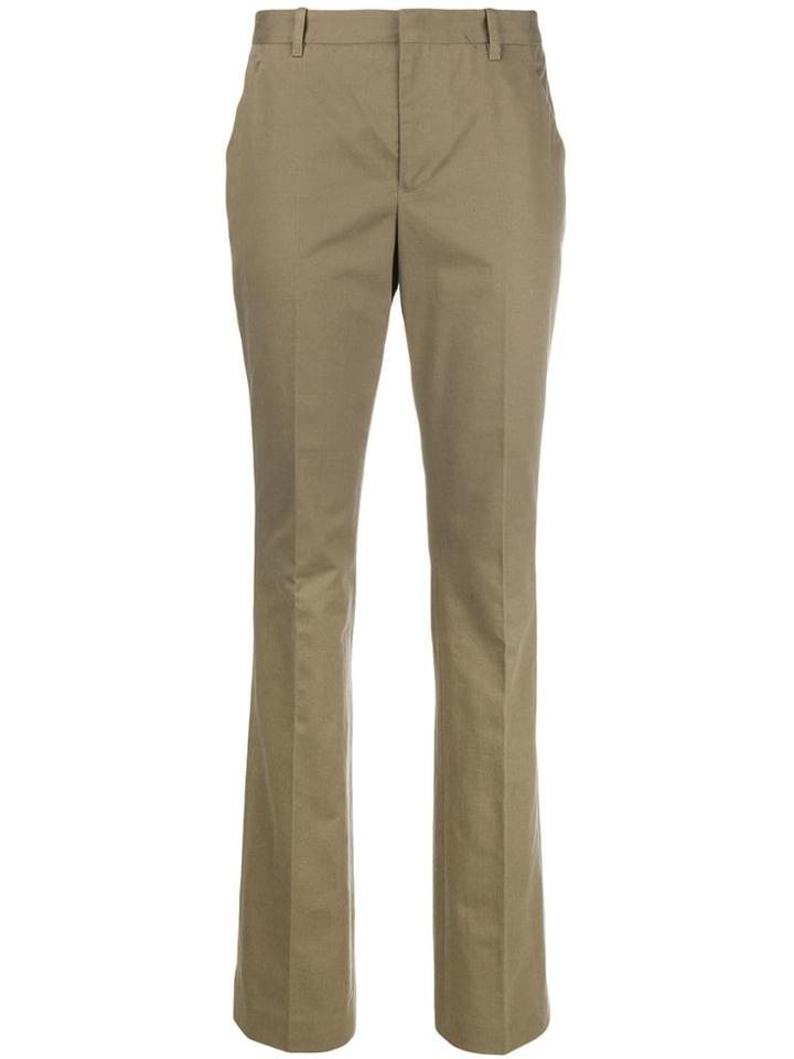 Jil Sander Vintage 2000's Bootcut Trousers - Green