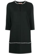 Twin-set Pearl Embellished Dress - Black