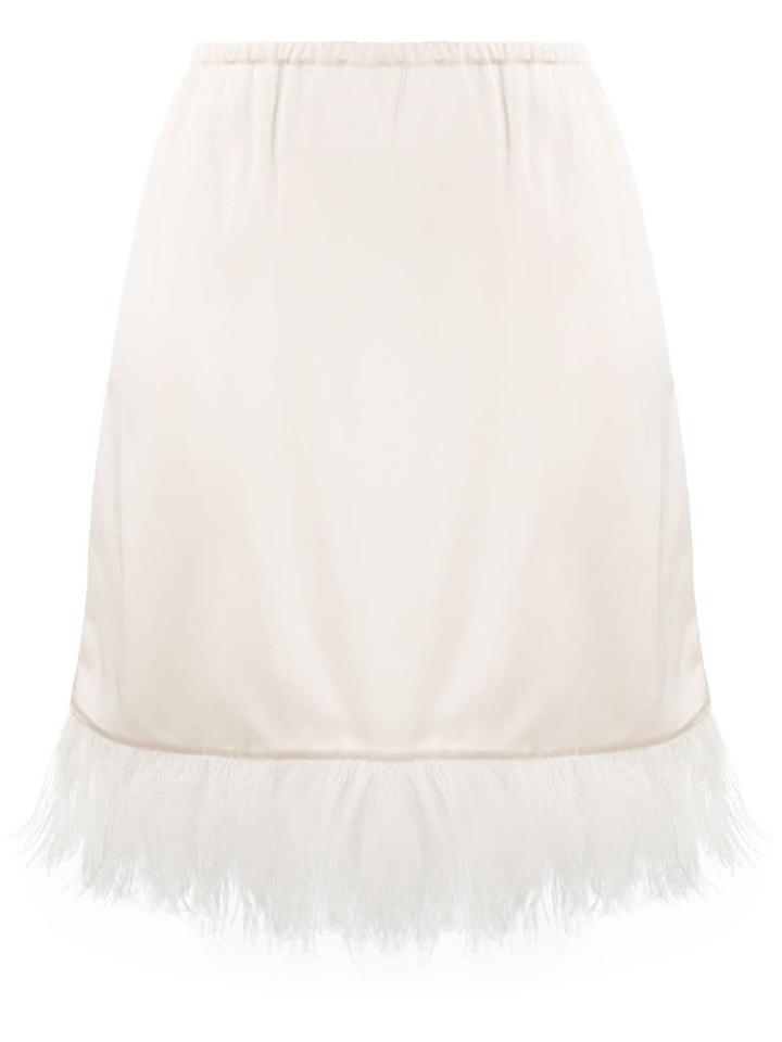 Semicouture A-line Skirt - Neutrals