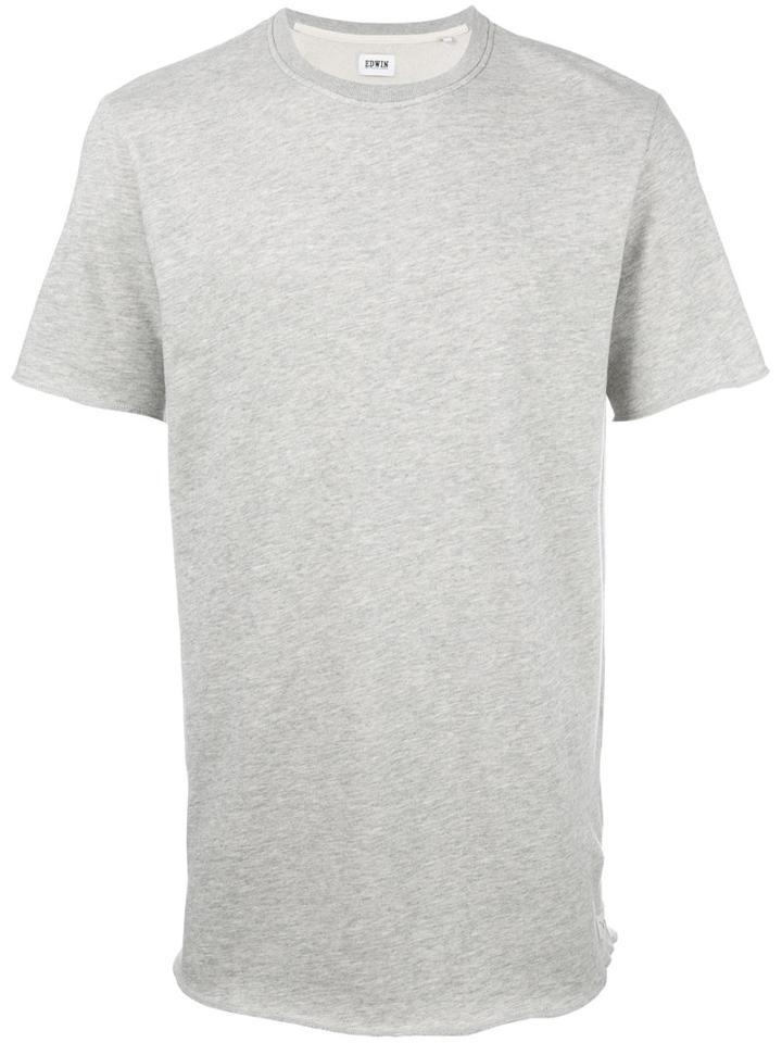 Edwin Terry T-shirt, Men's, Size: Small, Grey, Cotton