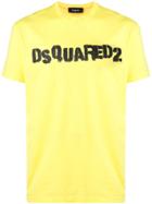 Dsquared2 Logo T-shirt - Yellow