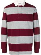 Polo Ralph Lauren Wide Striped Sweatshirt - Red