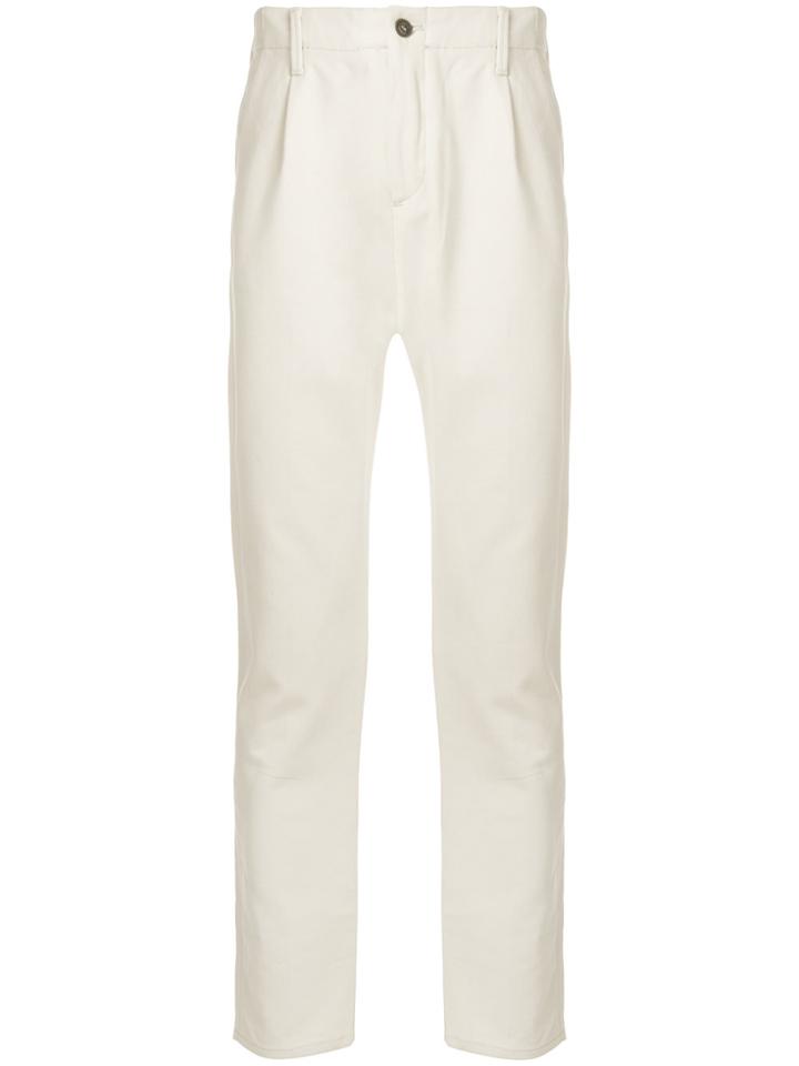 Fortela Tailored Fitted Trousers - Nude & Neutrals