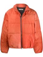 Our Legacy Zipped Puffer Jacket - Orange