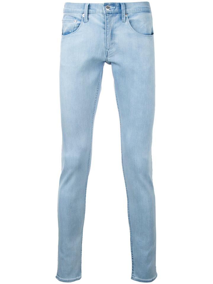 Monkey Time Slim Stonewashed Jeans, Men's, Size: Medium, Blue, Cotton