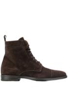 Scarosso Lace-up Ankle Boots - Brown