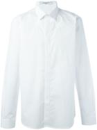 Givenchy Star Embroidered Shirt, Men's, Size: 40, White, Cotton/polyester/ceramic