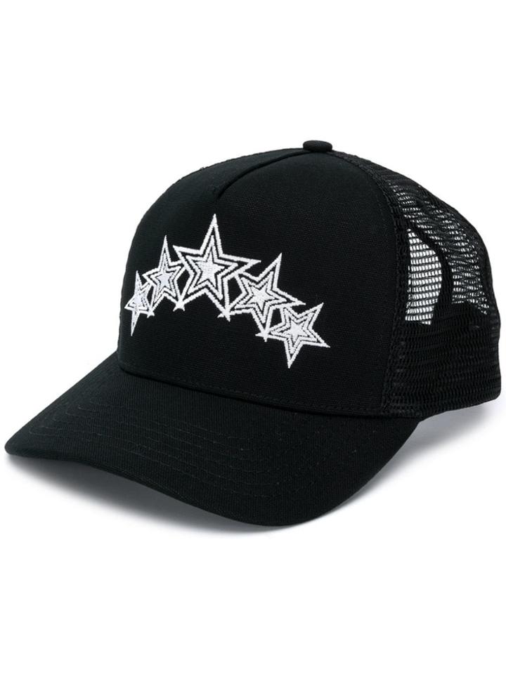 Amiri Five Star Trucker Hat - Black