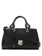 Sarah Chofakian Kian Leather Tote Bag - Black