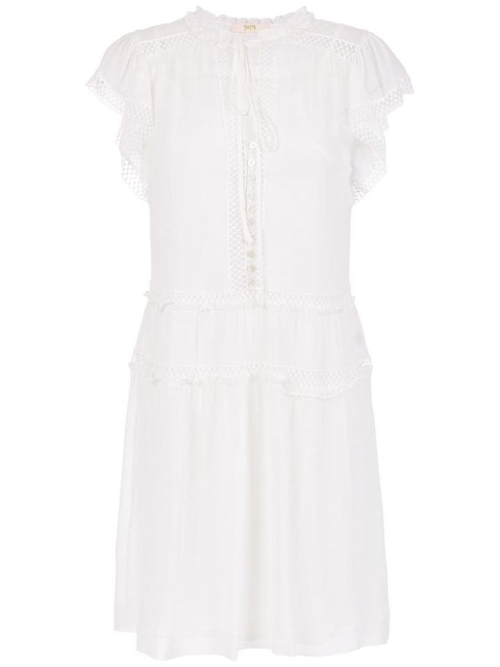 Nk Silk Lace Dress - White