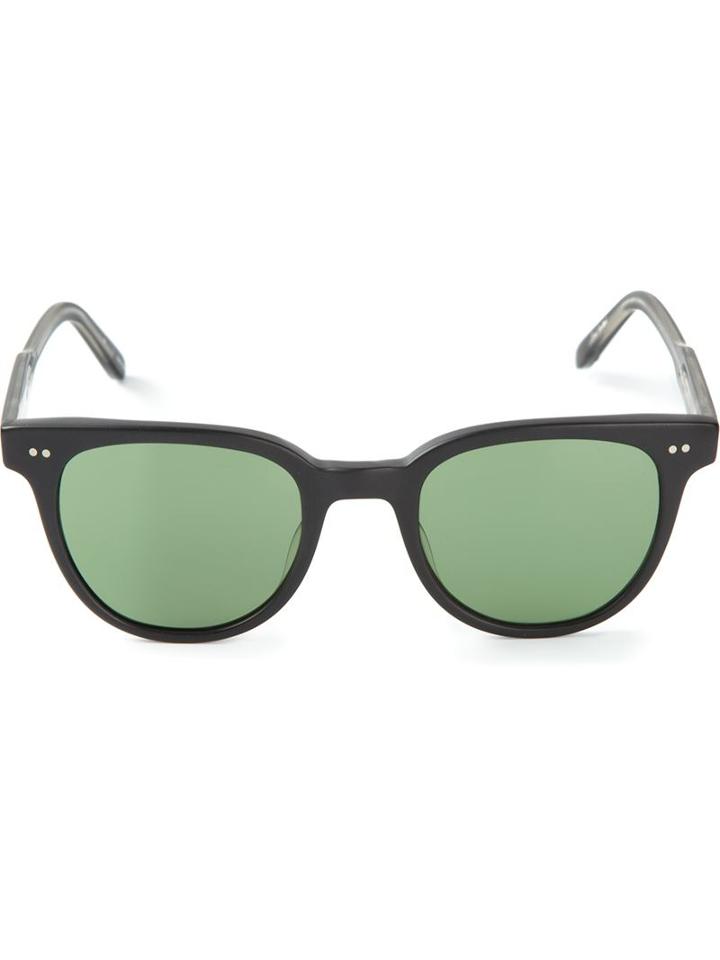 Garrett Leight Angelus Sunglasses, Adult Unisex, Black, Acetate