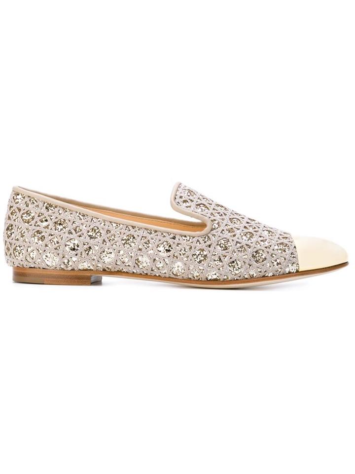 Giuseppe Zanotti Design 'terry' Metal Toe Cap Slippers