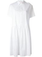 P.a.r.o.s.h. Shirt Dress, Women's, Size: Xs, White, Cotton/spandex/elastane