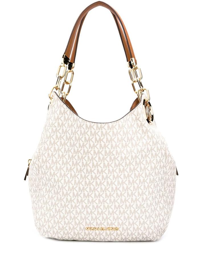 Michael Michael Kors Lillie Chain Tote Bag - Neutrals